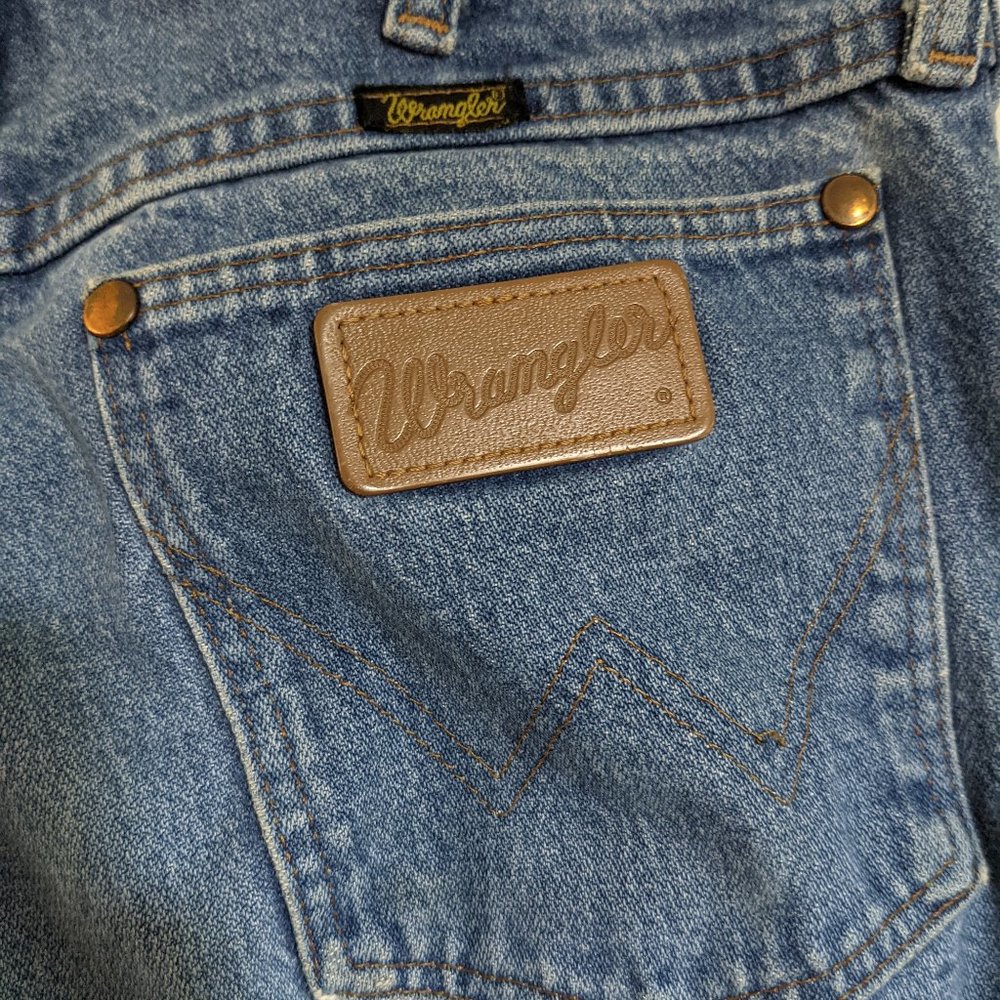 Vintage wrangler straight leg jeans